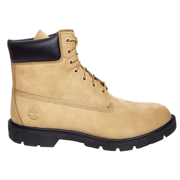 New Timberland mens classic 6 Inch boots natural beige nubuck waterproof lace up main image 6